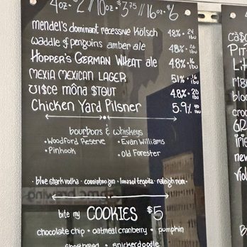bmc brewing - Menu - Breweries Near Me - Pittsboro, North Carolina