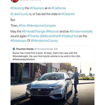 Thurston Honda - Car Dealers Near Me - Ukiah, California