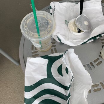 Starbucks - Iced Vanilla Latte, 2 Plain Bagels, and Cream Cheese. - Coffee & Tea Near Me - Myrtle Beach, South Carolina Starbucks - Iced Vanilla Latte, 2 Plain Bagels, and Cream Cheese. - Coffee & Tea Near Me - Myrtle Beach, South Carolina