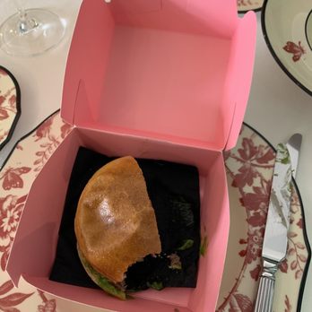 Gucci Osteria - Emilia burger -- pork and beef !! So yummy - Italian Near Me - Florence, FI Gucci Osteria - Emilia burger -- pork and beef !! So yummy - Italian Near Me - Florence, FI