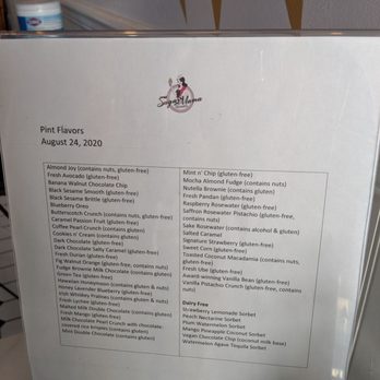 Sugar Mama Desserts - Menu changes - Ice Cream & Frozen Yogurt Near Me - Milpitas, California