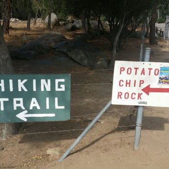 Potato Chip Rock - The start of the hike. 2 miles to the top! - Hiking Near Me - Poway, California