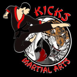 Kicks Martial Arts Academy - New colored logo