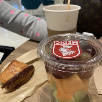 Caffe Medici - Fruit: good, coffee: fresh & hot, cinnamon roll: stale - Cafes Near Me - Austin, Texas Caffe Medici - Fruit: good, coffee: fresh & hot, cinnamon roll: stale - Cafes Near Me - Austin, Texas