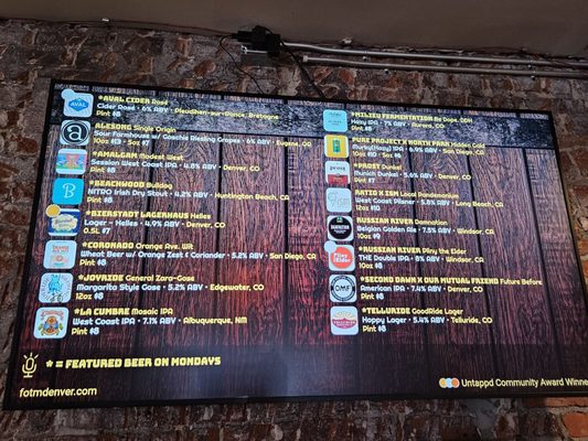 Menu photo 3 Fire On The Mountain Denver, CO