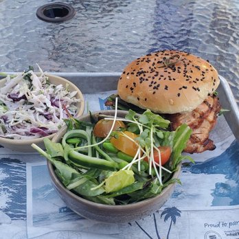 Pacific Catch - Hello salmon burger! I await the day we meet again - Seafood Near Me - Cupertino, California