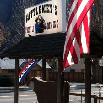 Cattlemen's Family Dining - an american flag and a cow - Cafes Near Me - Riggins, Idaho Cattlemen's Family Dining - an american flag and a cow - Cafes Near Me - Riggins, Idaho
