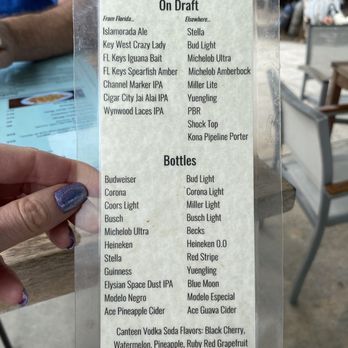 Shipwreck's Bar & Grill - Drinks menu - Seafood Near Me - Key Largo, Florida Shipwreck's Bar & Grill - Drinks menu - Seafood Near Me - Key Largo, Florida