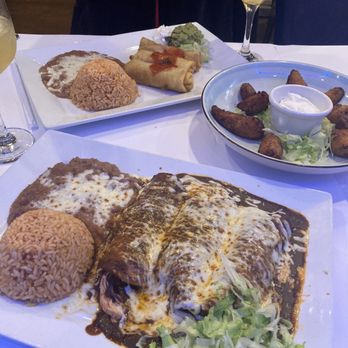 Margarita's Cafe - Enchiladas de mole, platanos and chimichangas - Mexican Near Me - Williston Park, New York