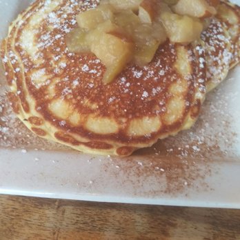 Café Muse - How did they know I'm a sucker for cinnamon on pancakes?! - Breakfast & Brunch Near Me - Royal Oak, Michigan
