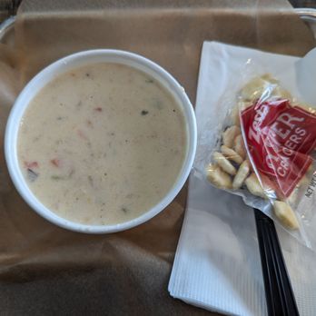 FISH DISTRICT - Clam chowder - Seafood Near Me - San Diego, California FISH DISTRICT - Clam chowder - Seafood Near Me - San Diego, California