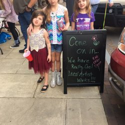 Corner Arts Gallery Studio & Gift Shop - Art walk in downtown Newnan( twice a year ) once in the fall and in spring.