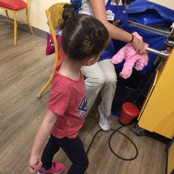Build-A-Bear Workshop - Making her baby sister's bear. That's Iliana back there :-) - Toy Stores Near Me - Mission Viejo, California Build-A-Bear Workshop - Making her baby sister's bear. That's Iliana back there :-) - Toy Stores Near Me - Mission Viejo, California