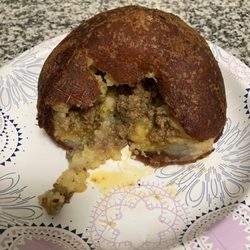 Brunilda's Cuchifrito - Rellanos de papa aka deep fried potato with meat
