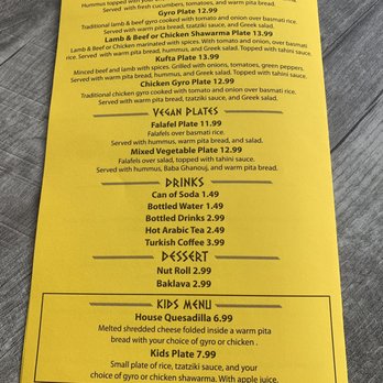 Gyro Heroes - Menu - Mediterranean Near Me - Seattle, Washington