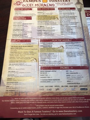Menu photo 6 Famous Toastery Davidson, NC Menu photo 6 Famous Toastery Davidson, NC