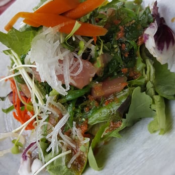 Ginza Sushi - Tuna Poke Salad - Sushi Bars Near Me - Tucson, Arizona