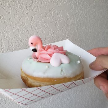A & H Donuts - Flamingo donut - Donuts Near Me - Fort Worth, Texas