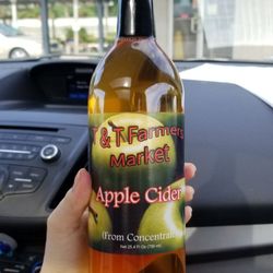 T & T Farmers Market - Homemade ciders! Lots of different flavors too like blueberry and strawberry!