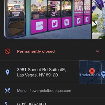 Flower Petal Boutique - Business permanently closed. - Florists Near Me - Las Vegas, Nevada Flower Petal Boutique - Business permanently closed. - Florists Near Me - Las Vegas, Nevada