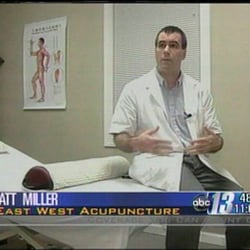 East West Acupuncture - Dr. Matthew Miller, interview on ABC-13 WSET-News