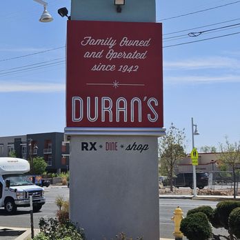Duran Central Pharmacy - This is outside name of the restaurant - Mexican Near Me - Albuquerque, New Mexico