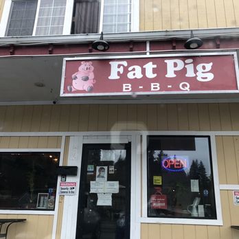 Fat Pig BBQ - Outside - Barbeque Near Me - Edmonds, Washington Fat Pig BBQ - Outside - Barbeque Near Me - Edmonds, Washington
