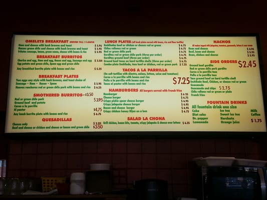 Menu photo 8 El Jacalito Las Cruces, NM Menu photo 8 El Jacalito Las Cruces, NM