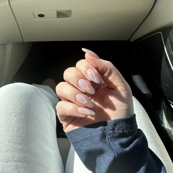 Essential Lash Nail Spa - Holographic Bubblegum Dip Manicure - Nail Salons Near Me - Chandler, Arizona