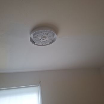 We Fix It All Handyman Work Services - Replaced sheetrock and taped ( white area) - Handyman Near Me We Fix It All Handyman Work Services - Replaced sheetrock and taped ( white area) - Handyman Near Me