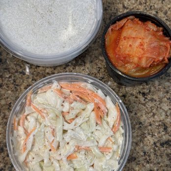 ChiMc Sterling - Rice, Cole slaw and kimchi - Chicken Shop Near Me - Sterling, Virginia