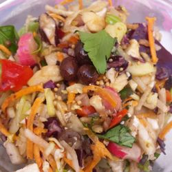 La Reine des Tartes - salad chock full of veggies