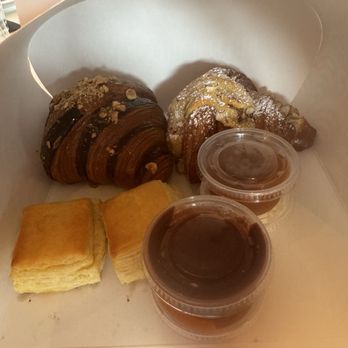 The Butter Milk Ranch - Market sampler Twice Baked Almond Croissant, Nutella croissant - Breakfast & Brunch Near Me - Nashville, Tennessee