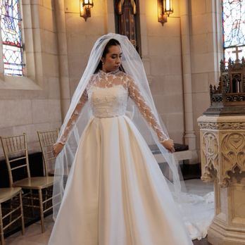 Le Caprice - Wedding dress tailored and custom jacket made by Marina at Le Caprice - Sewing & Alterations Near Me - Sunnyvale, California