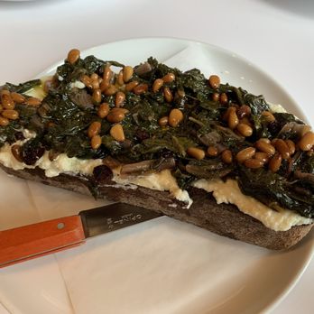Folk - Ricotta Toast, Swiss Chard, Pickled Currant, Pine Nut - New American Near Me - Nashville, Tennessee