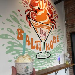 Orange creamsicle Baltimore-exclusive ice cream Orange creamsicle Baltimore-exclusive ice cream