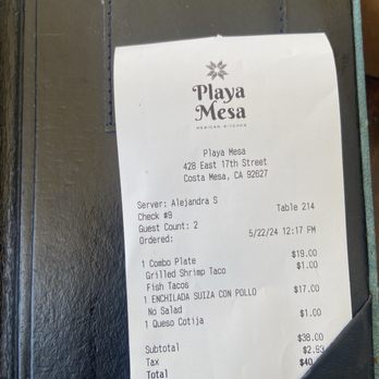 Playa Mesa - Mexican Near Me - Costa Mesa, California