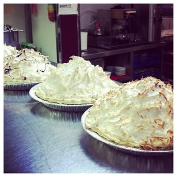 Cruisers Diner - Must try their homemade pies! Peanut butter, coconut, chocolate, Reese, lemon, and butterscotch!!! - Diners Near Me - Seaman, Ohio Cruisers Diner - Must try their homemade pies! Peanut butter, coconut, chocolate, Reese, lemon, and butterscotch!!! - Diners Near Me - Seaman, Ohio