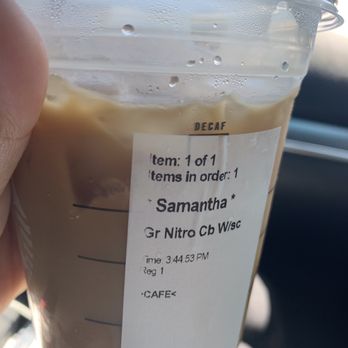 Starbucks - There's not suppose to be ice in this drink - Coffee & Tea Near Me - Hercules, California Starbucks - There's not suppose to be ice in this drink - Coffee & Tea Near Me - Hercules, California