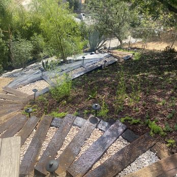 Fuentes Landscaping Services - Railroad ties, irrigation system, retaining wall, landscaping. - Landscaping Near Me Fuentes Landscaping Services - Railroad ties, irrigation system, retaining wall, landscaping. - Landscaping Near Me