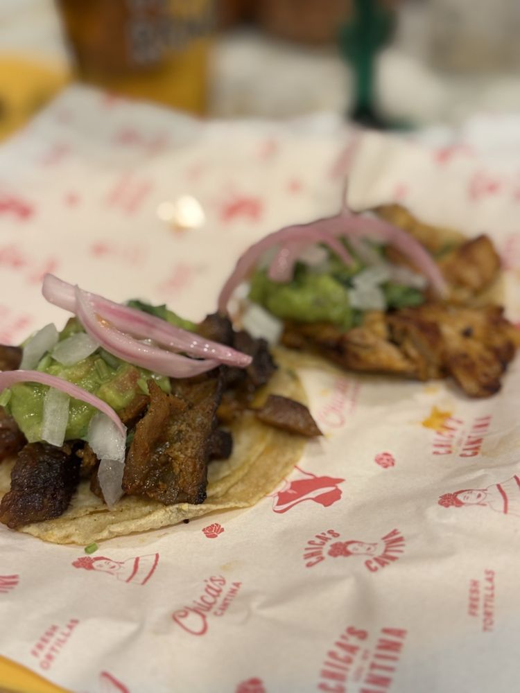 Food from Chica's Cantina