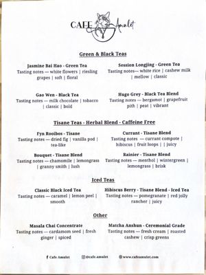 Menu photo 2 Cafe Amulet Petersburg, IL Menu photo 2 Cafe Amulet Petersburg, IL