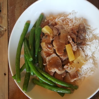Paper Co Cafe - Sweet & Sour Pork. On Thursday special. So good and fresh! - Coffee & Tea Near Me - Houston, Texas Paper Co Cafe - Sweet & Sour Pork. On Thursday special. So good and fresh! - Coffee & Tea Near Me - Houston, Texas