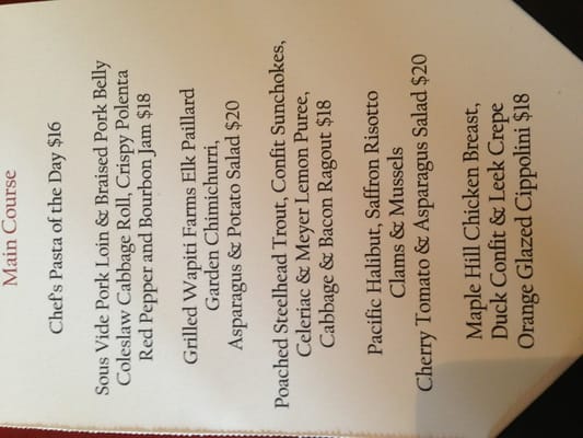 Menu photo 5 Rouge Calgary, AB