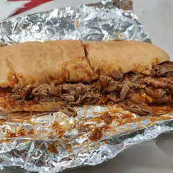 Hi Ho 2 - BBQ poboy. So sloppy, so good.