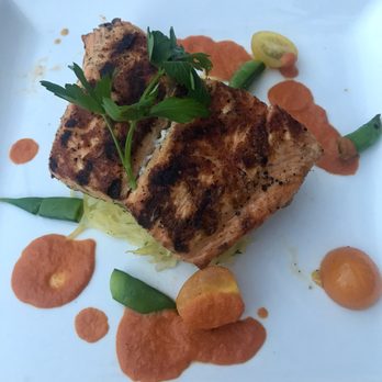 Vintner Grill - Grilled Atlantic salmon - New American Near Me - Las Vegas, Nevada Vintner Grill - Grilled Atlantic salmon - New American Near Me - Las Vegas, Nevada