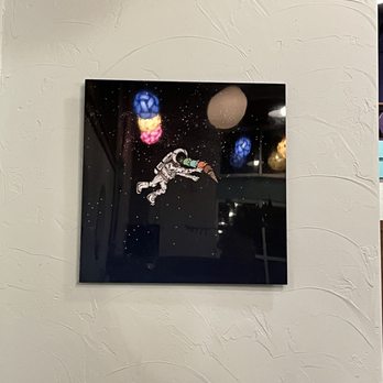 Sugar J's Ice Cream Workshop - "Out of this world" artwork - Ice Cream & Frozen Yogurt Near Me - Corvallis, Oregon
