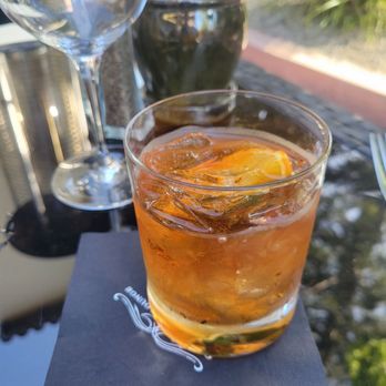 The Steakhouse - The Pawderaski(sp?)- rye whiskey w/simple syrup over muddled orange & mint, crushed ice-$12 - Breakfast & Brunch Near Me - Paso Robles, California The Steakhouse - The Pawderaski(sp?)- rye whiskey w/simple syrup over muddled orange & mint, crushed ice-$12 - Breakfast & Brunch Near Me - Paso Robles, California