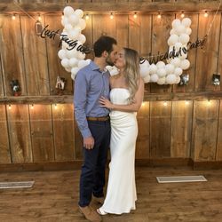 Hoosier Grove Barn - The happy couple