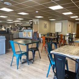 The dining floor